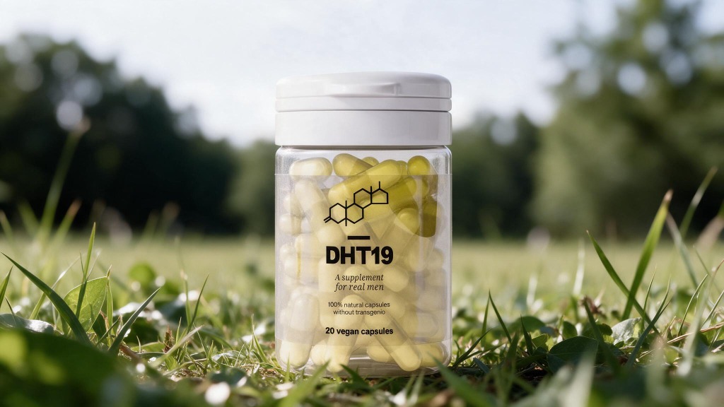 DHT19 étrend-kiegészítő kapszula üveg
